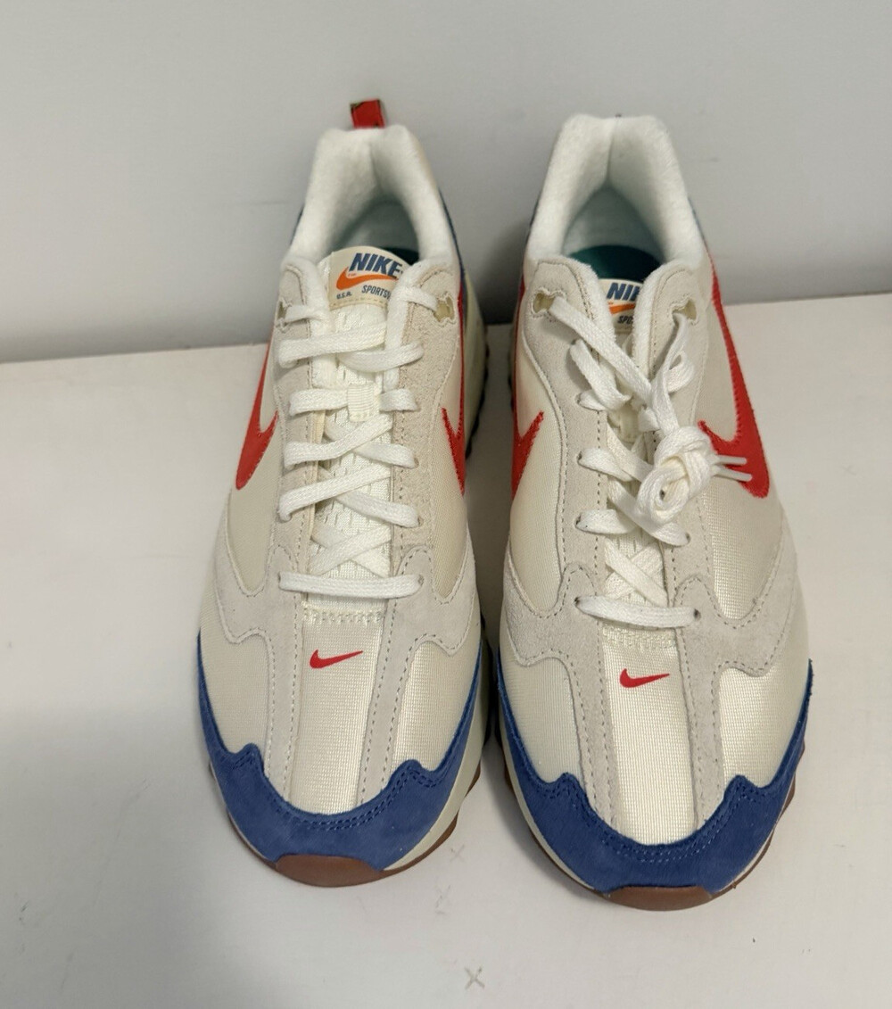 Nike Air Max Dawn Men's Sneakers Coconut Milk/Track Red DV1487-162